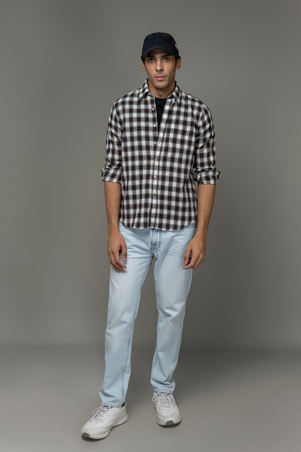 Cotton/linen Button Down Shirt