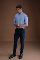 Yarn Dye Cotton Slub Shirt