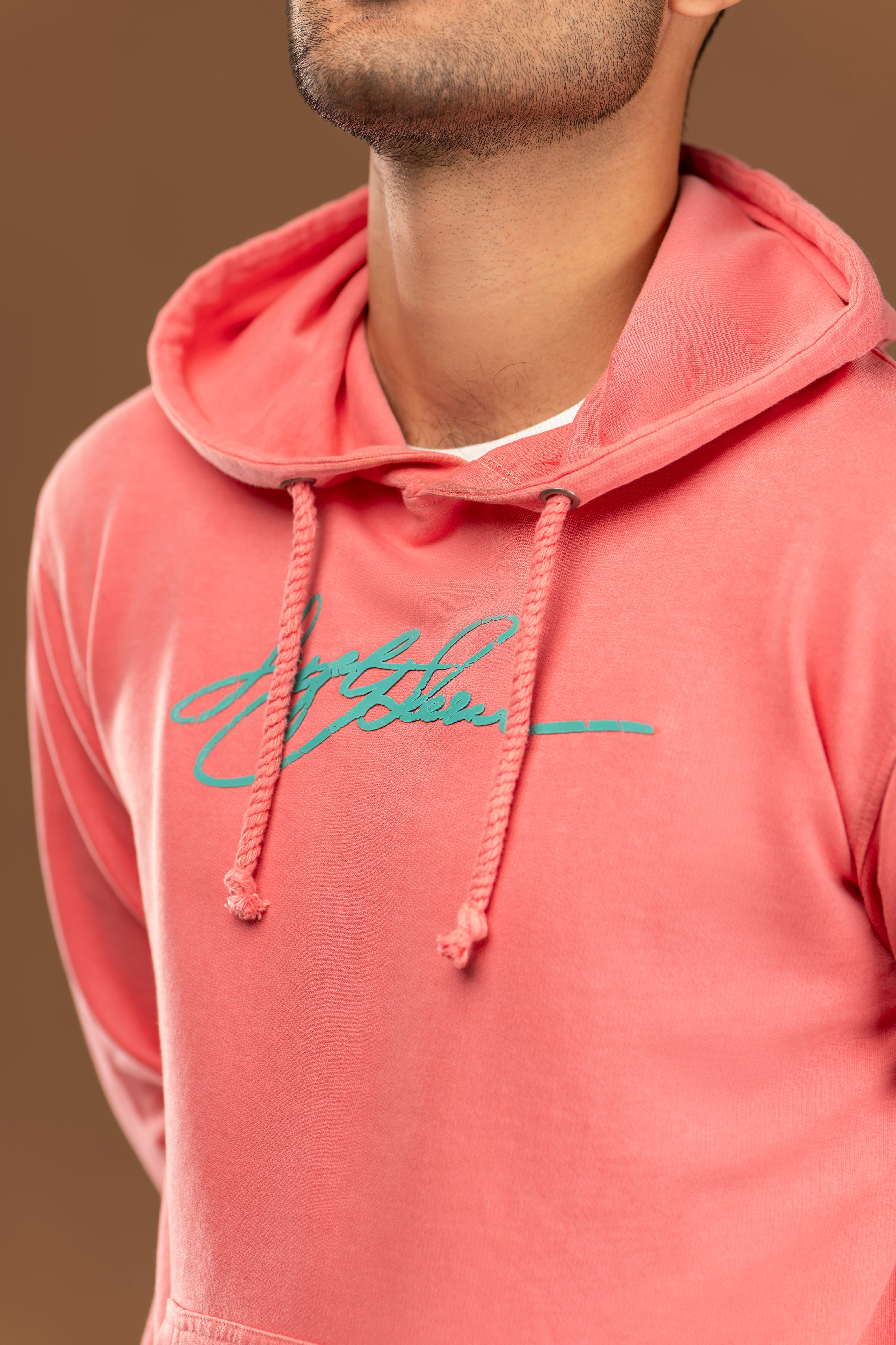 Pullover Cotton Blend Hoodie