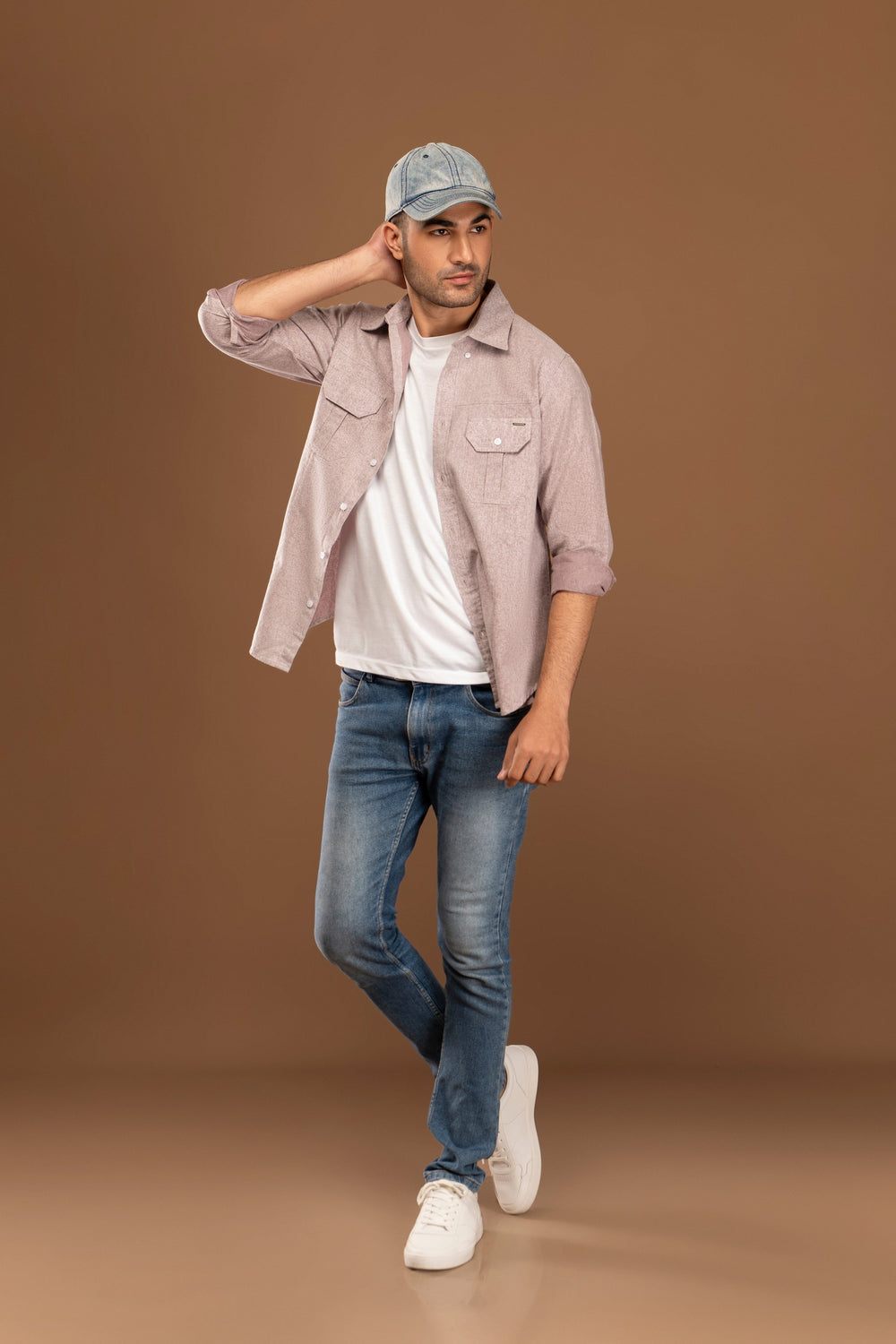 Cargo Pocket Button Down Shirt