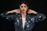 Tie/dye Denim Overcoat
