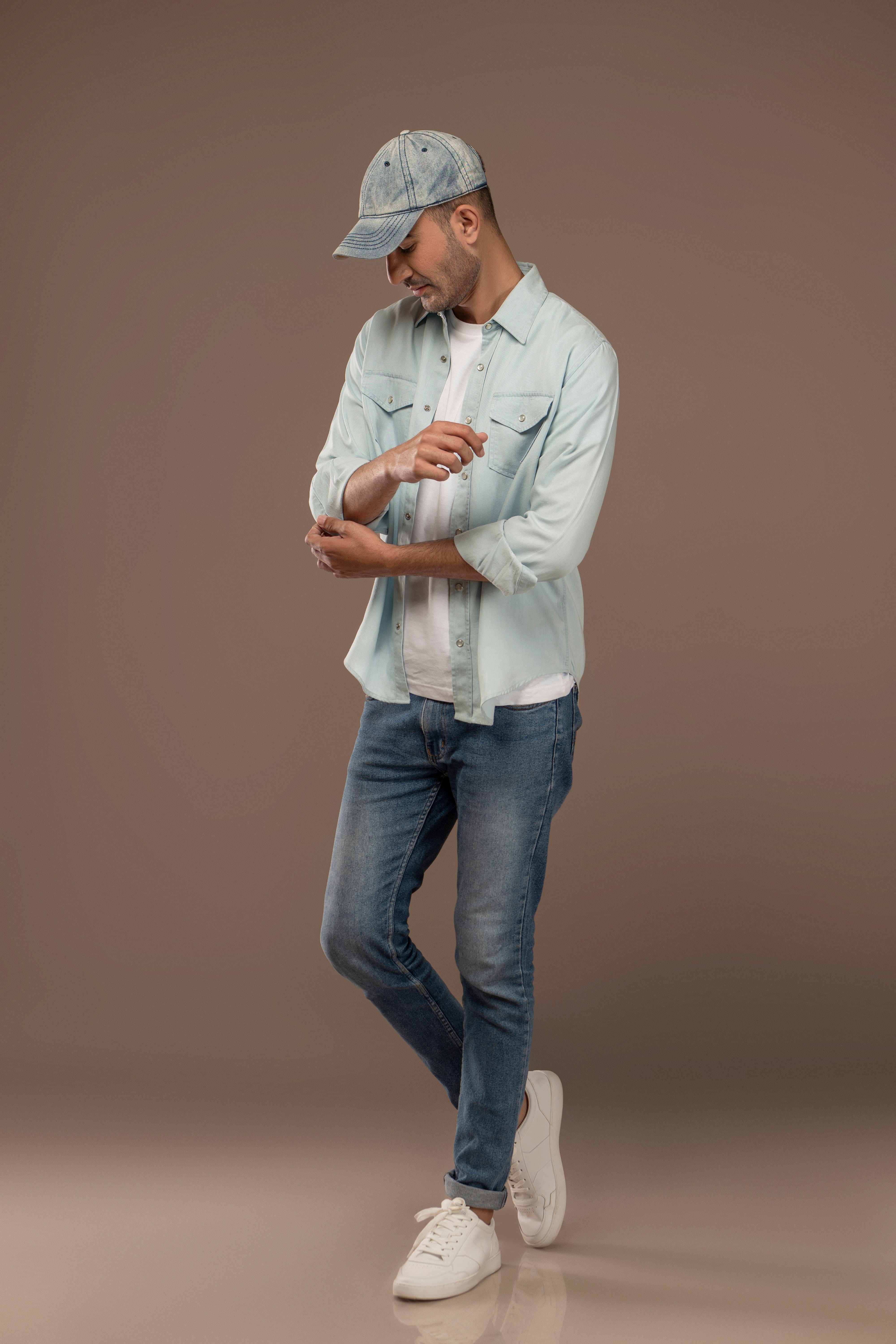 Tencel Denim Western Shirt