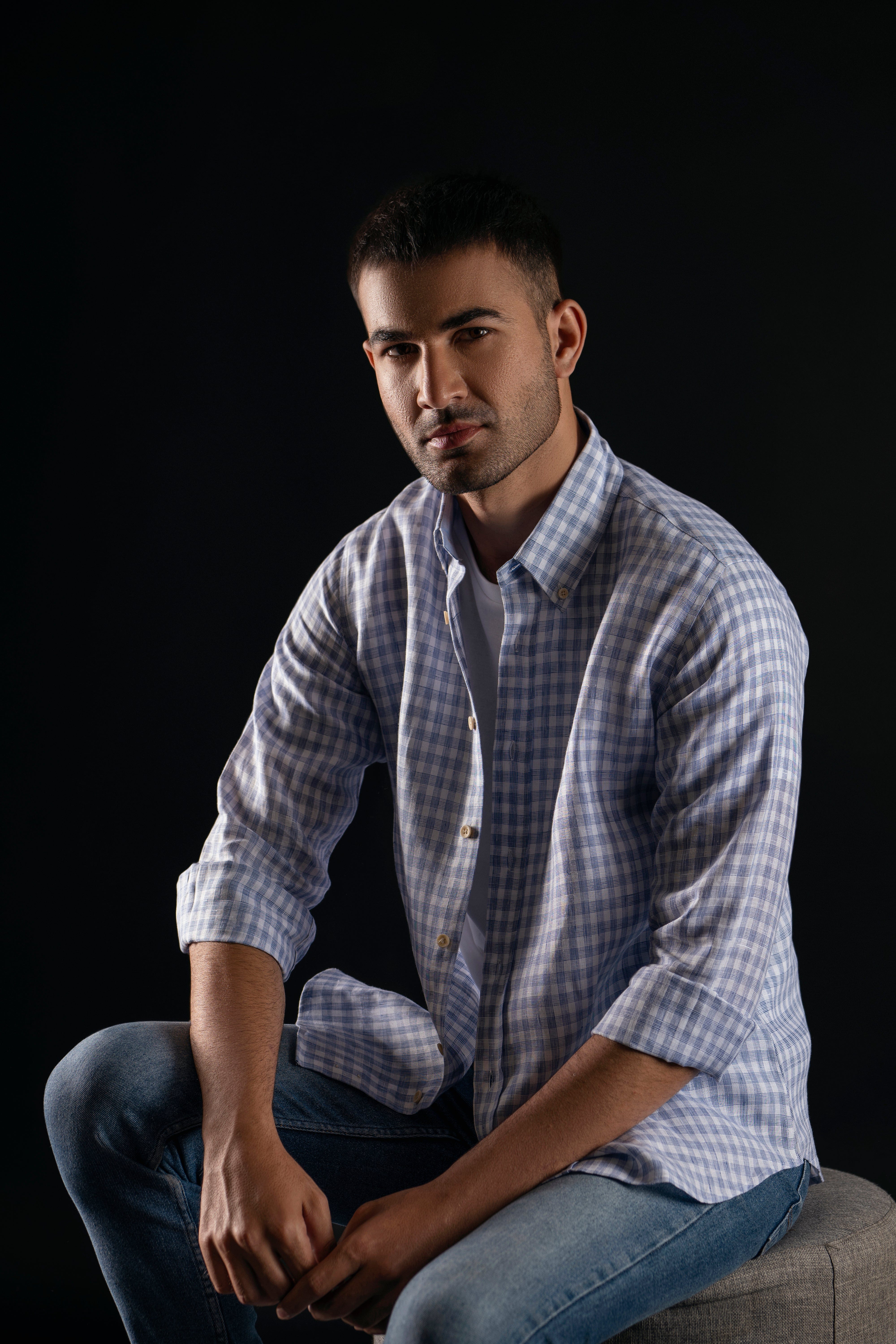 Yarn Dye Cotton Slub Shirt