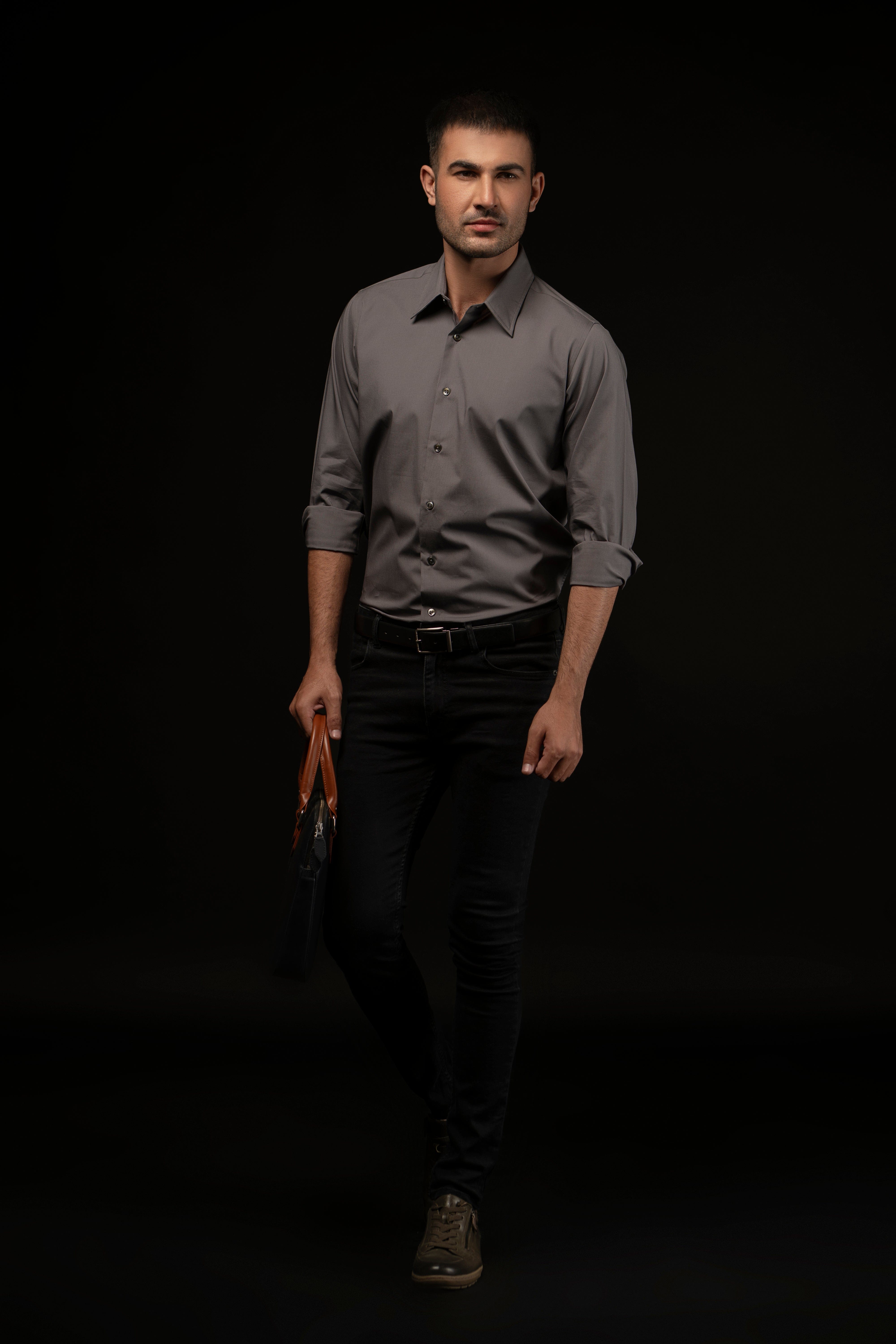 Cotton Poplin Dress Shirt