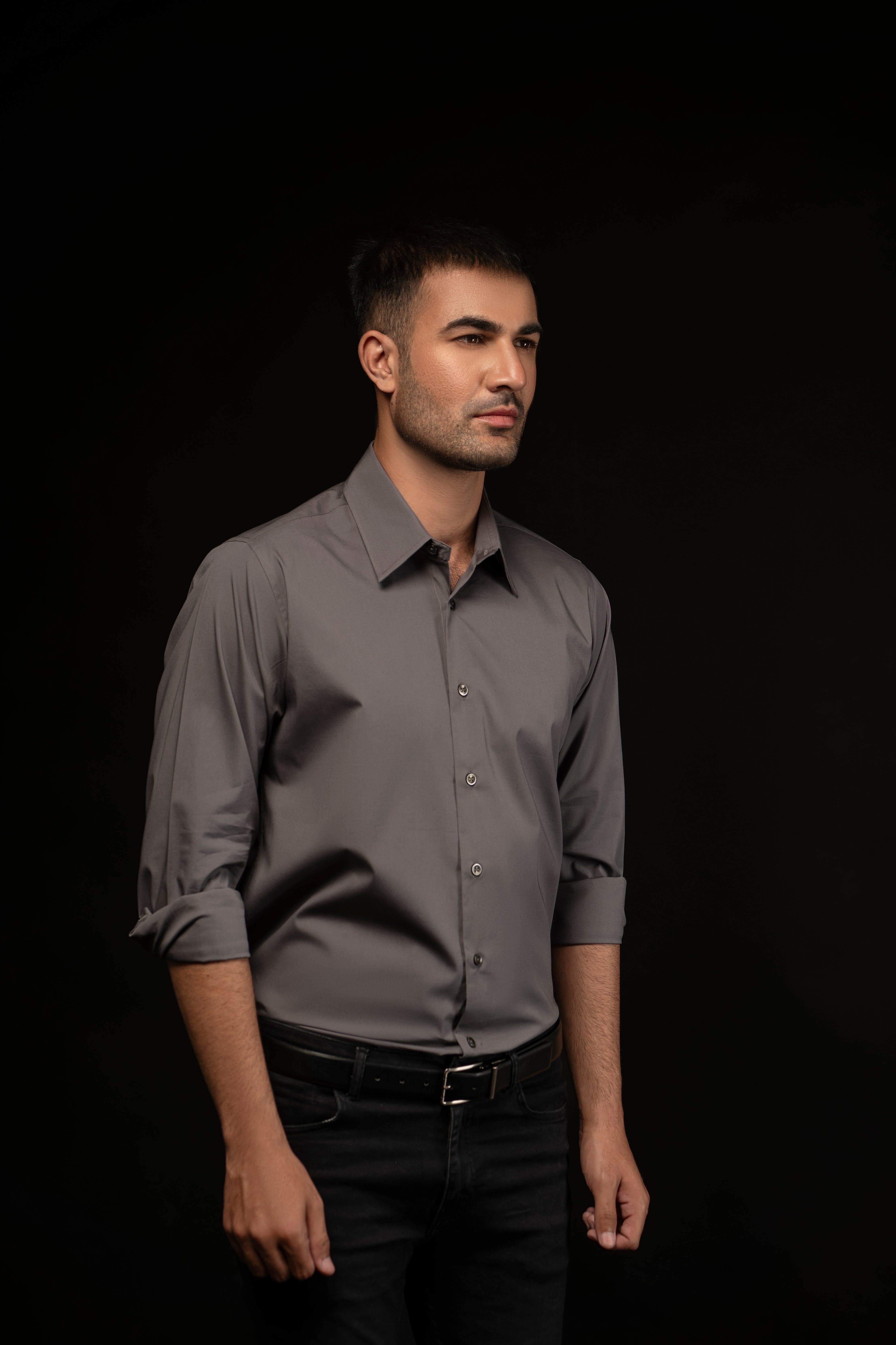 Cotton Poplin Dress Shirt