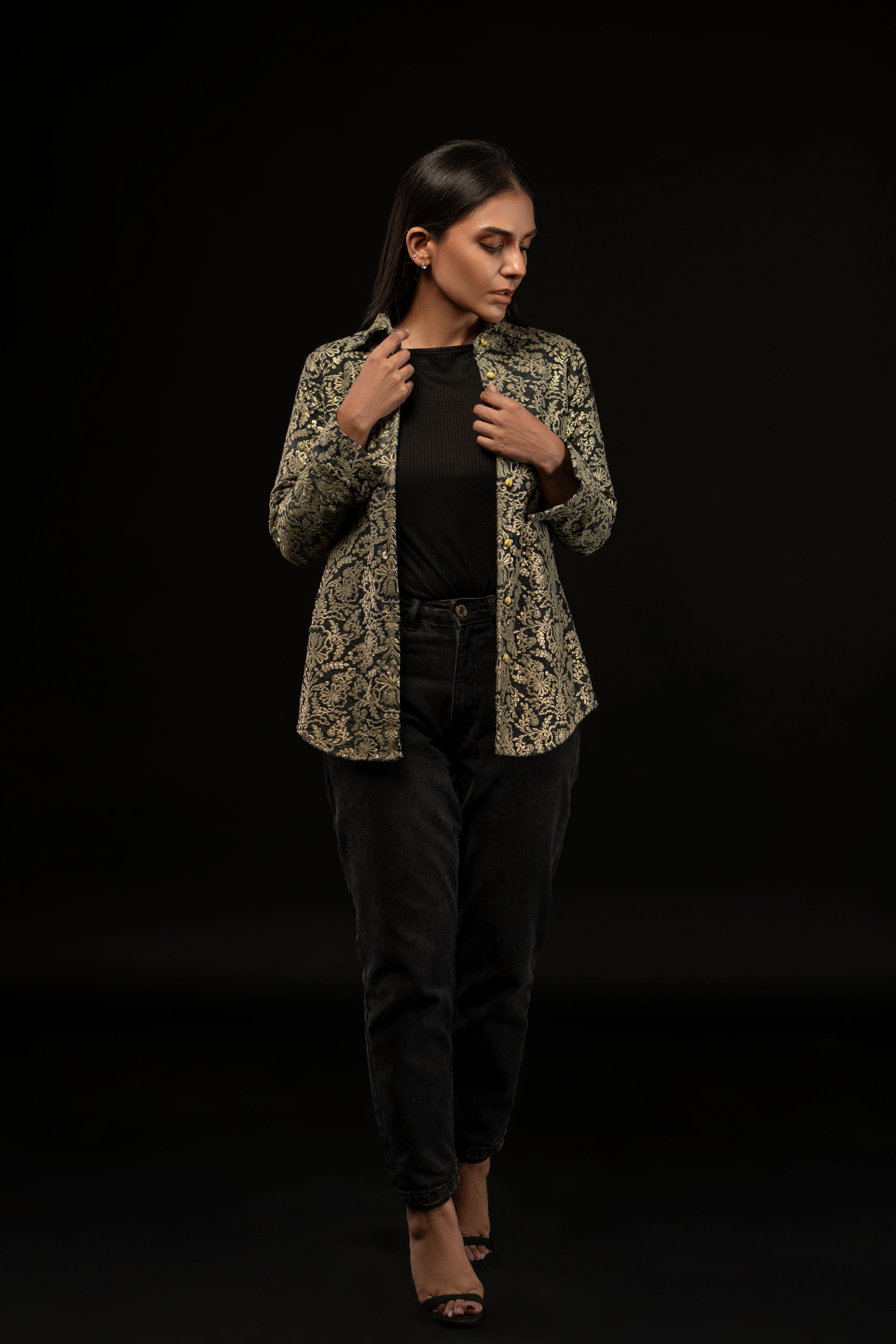 Couture Denim Shacket