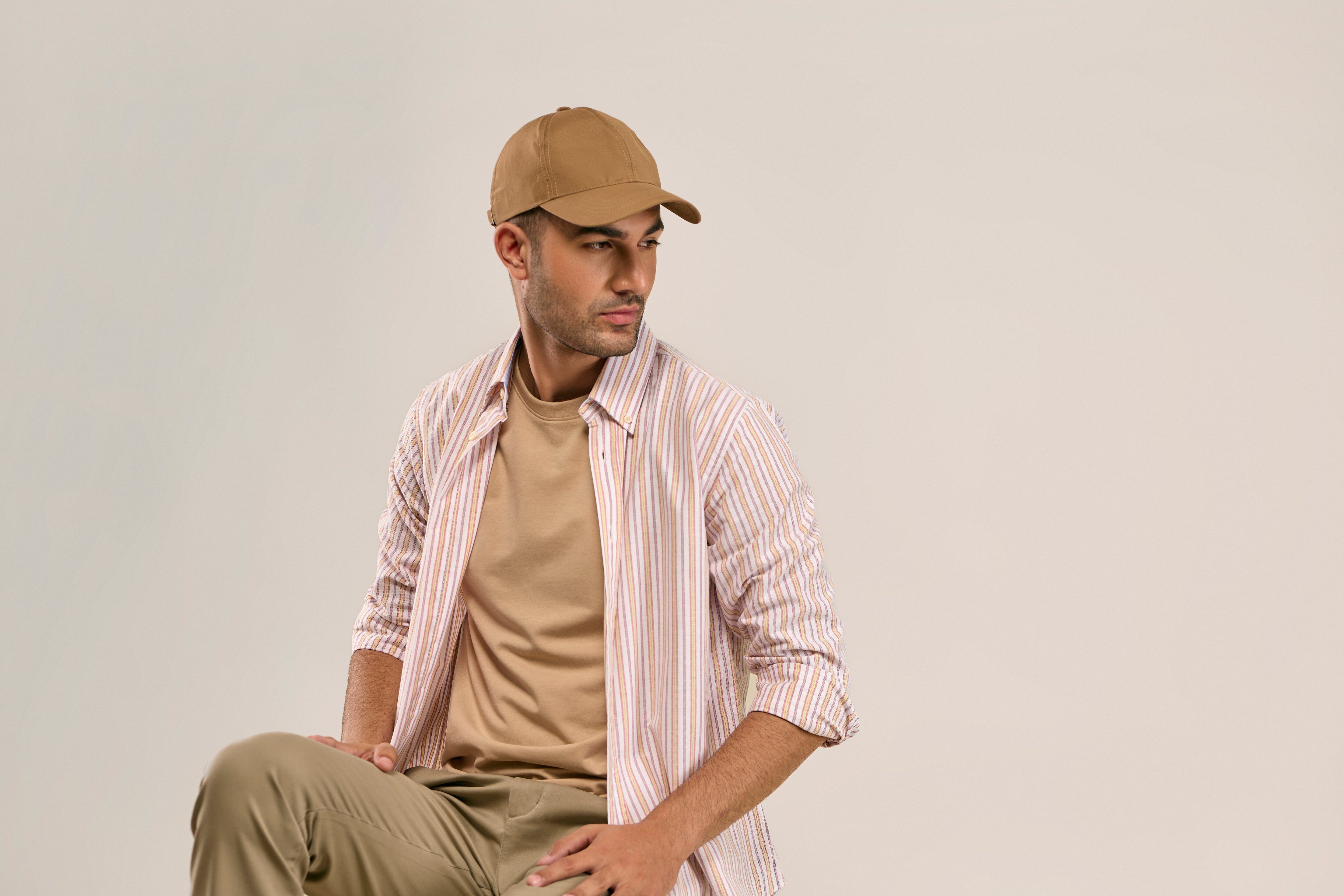 Striped Y/D Poplin Shirt