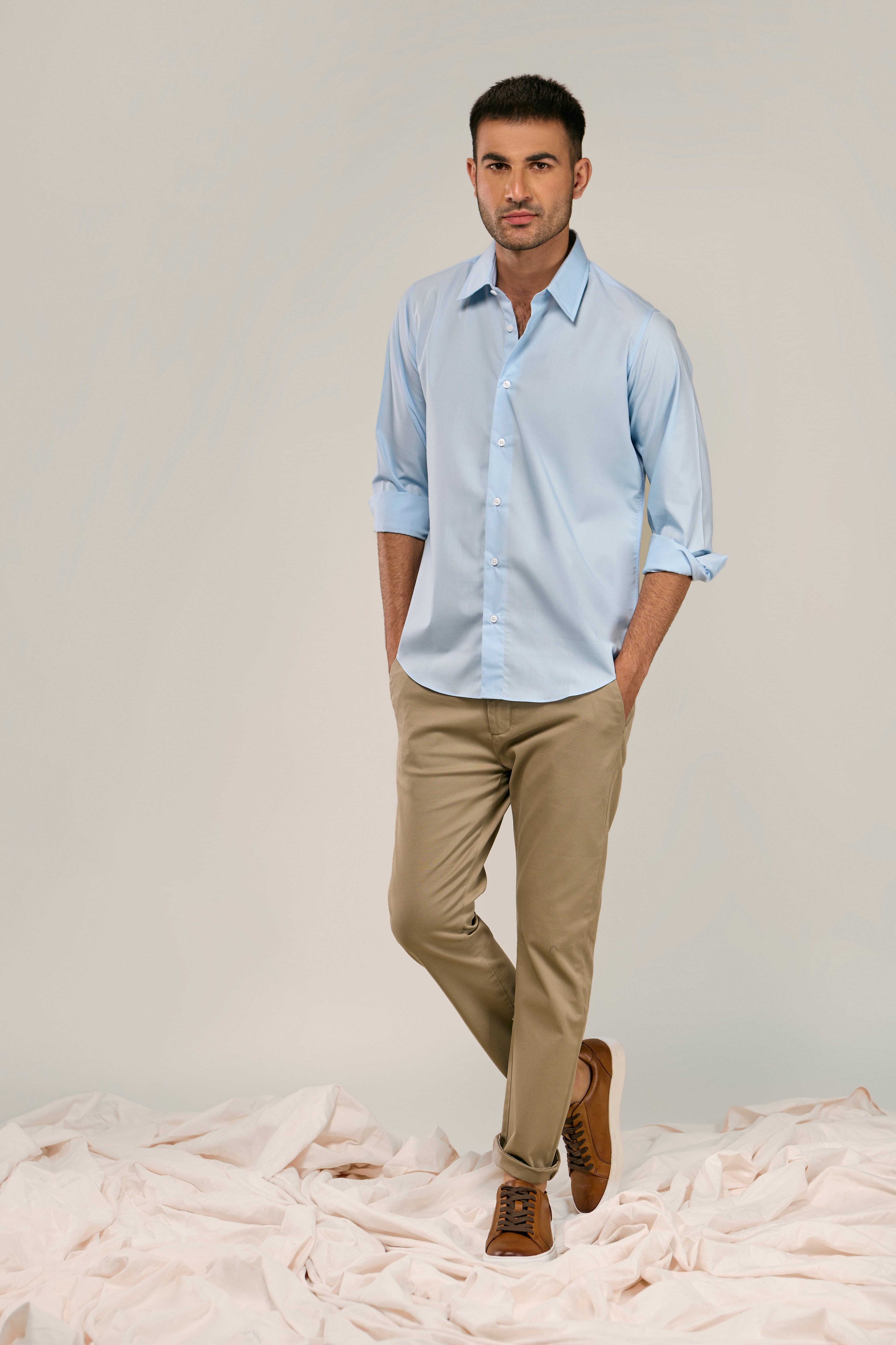 Men's Poplin Dress Shirt