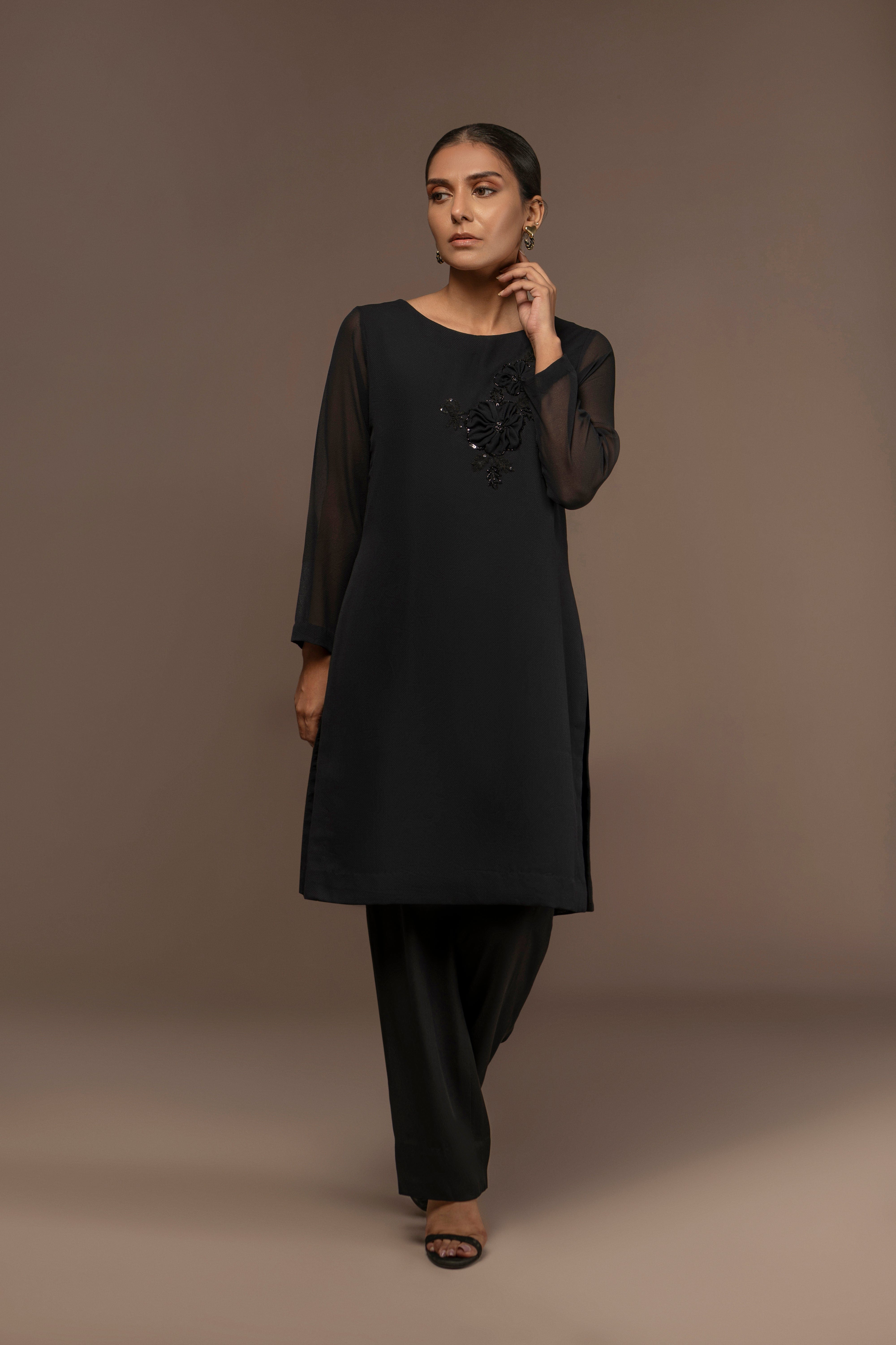 Couture Embroidered Dress