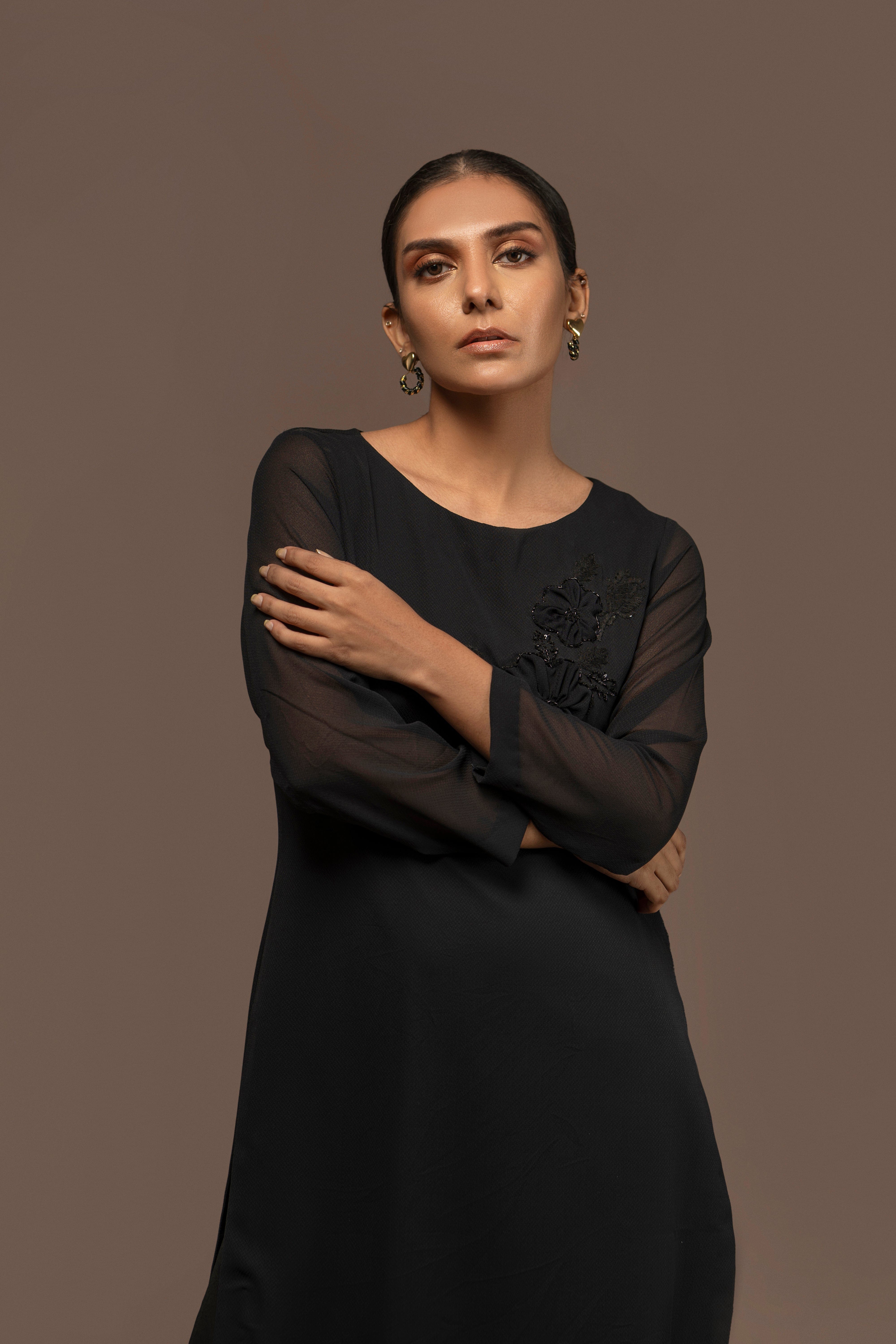 Couture Embroidered Dress