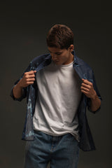 Tie/Dye Denim Shirt