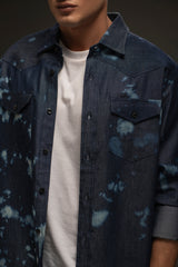 Tie/Dye Denim Shirt