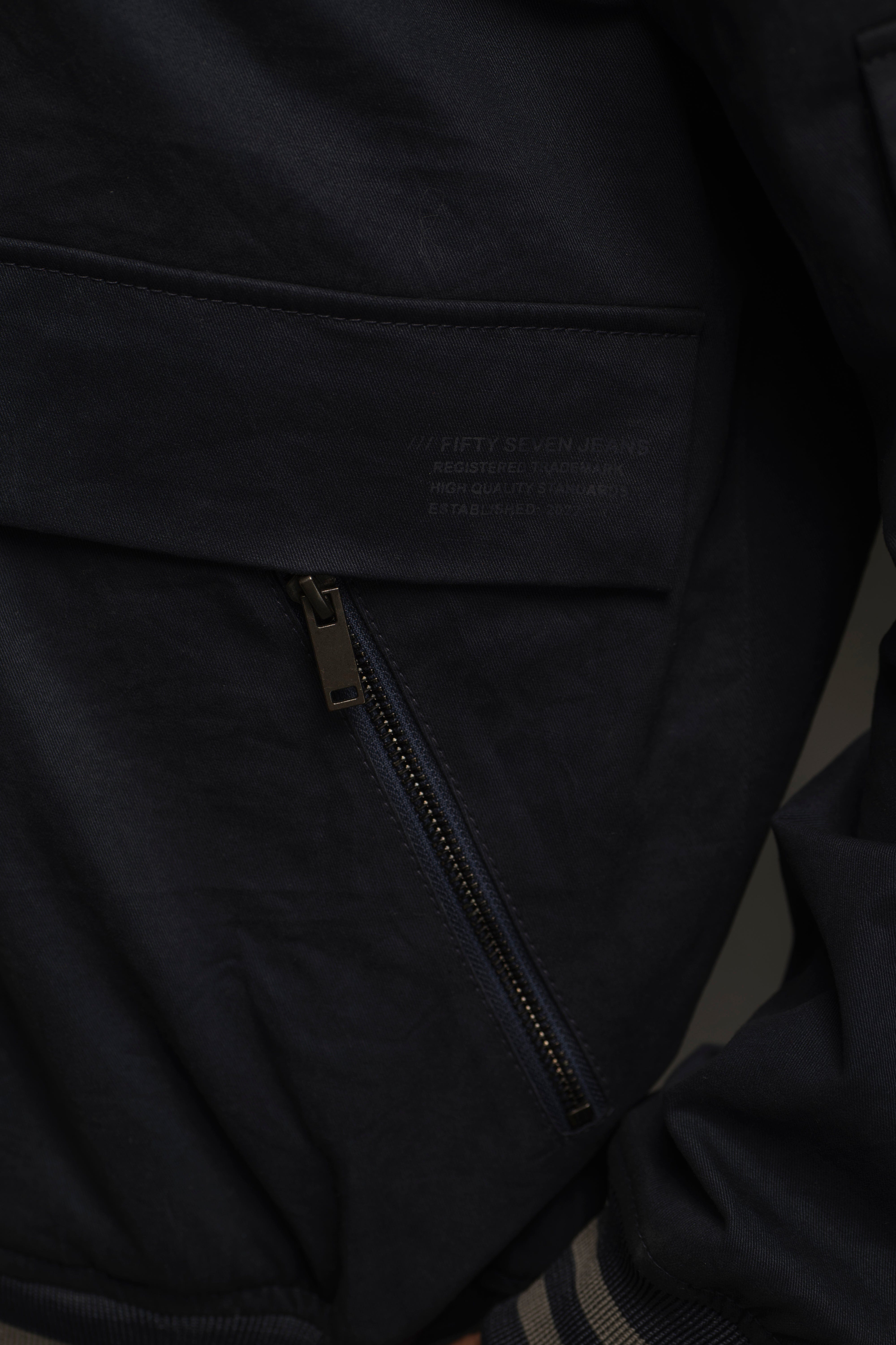 100% Cotton Twill Bomber Jacket