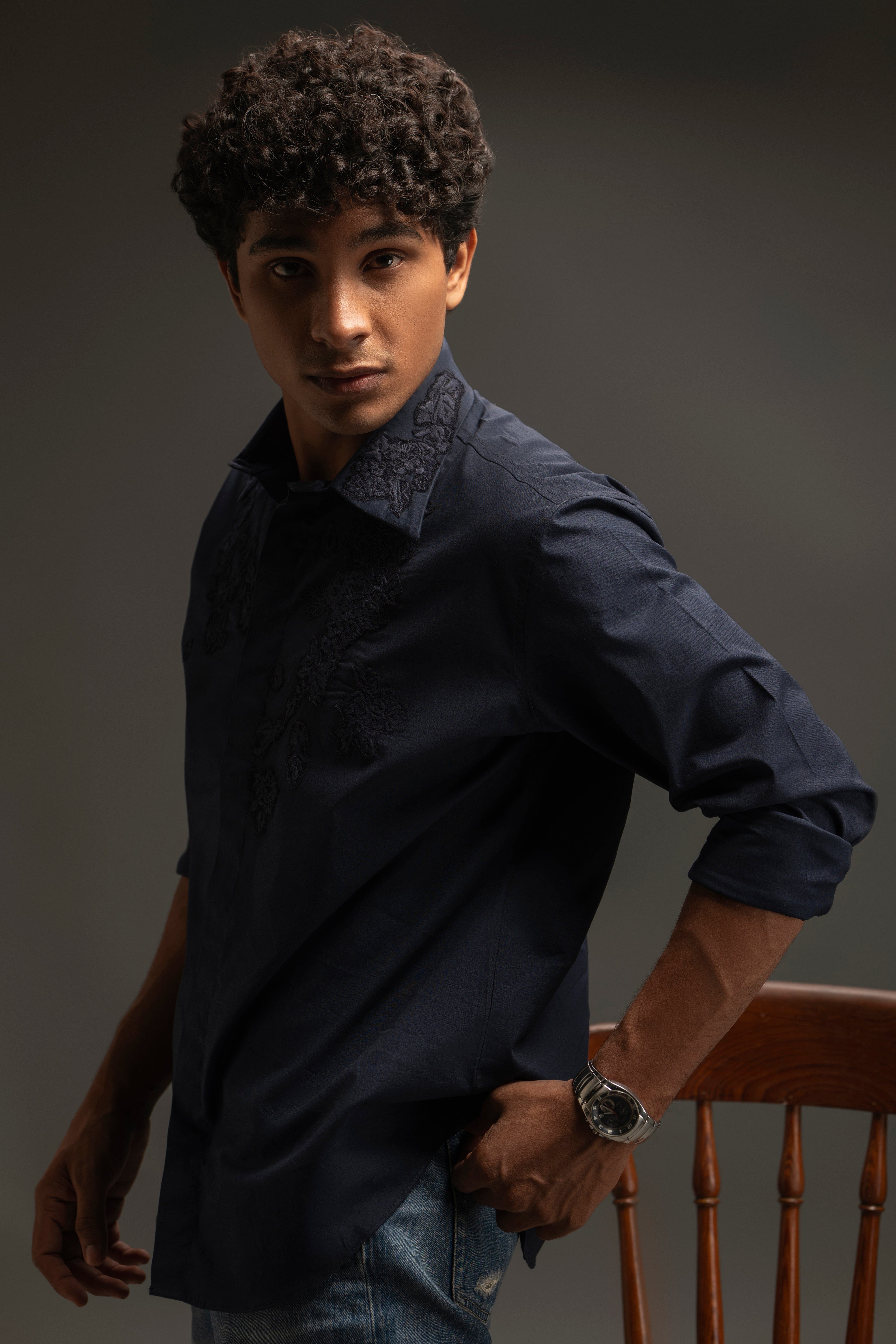 Exclusive Cotton Poplin Couture Shirt