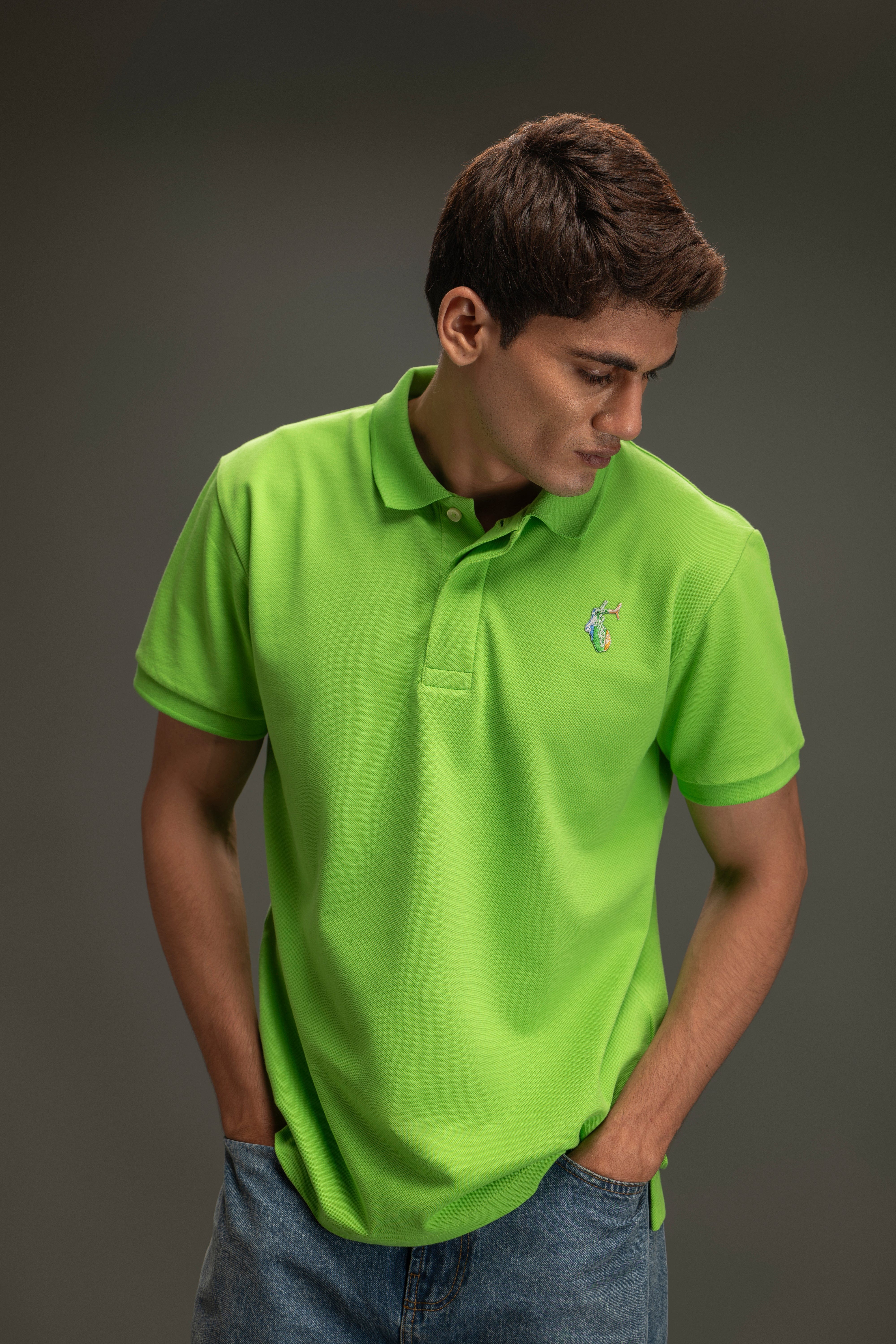 Cotton Stretch Pique Polo