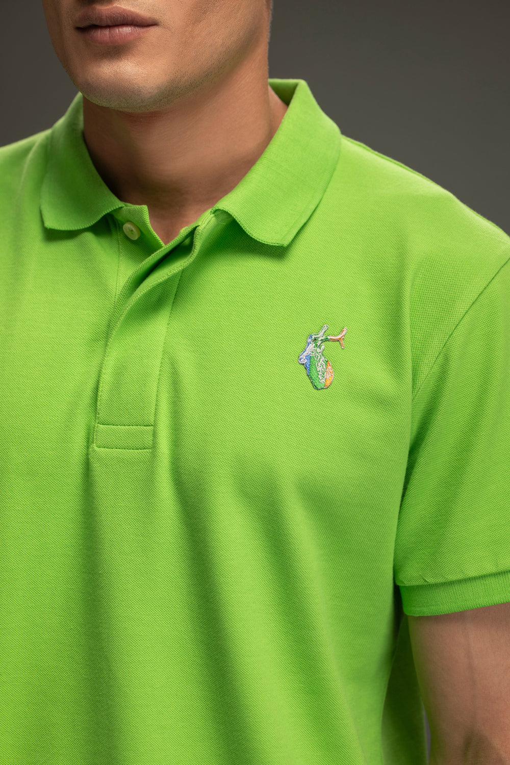 Cotton Stretch Pique Polo