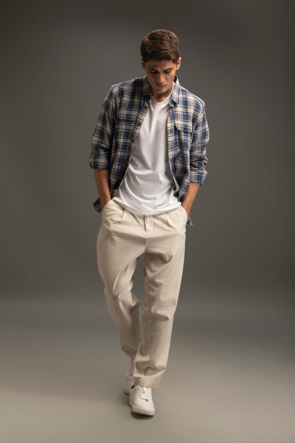 Cotton Yarn Dye Shirt