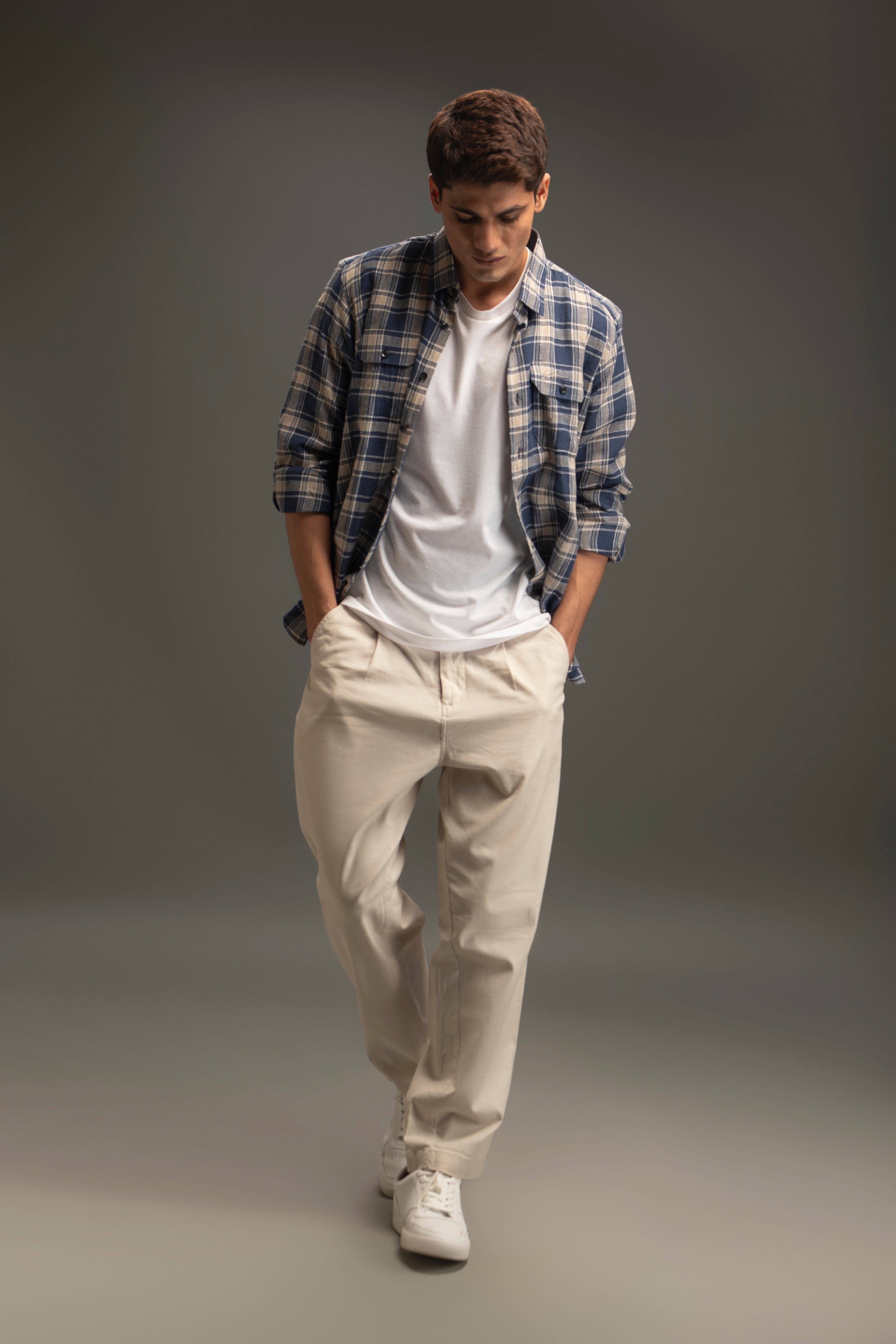 Cotton Yarn Dye Shirt