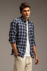 Cotton Yarn Dyed Shirt