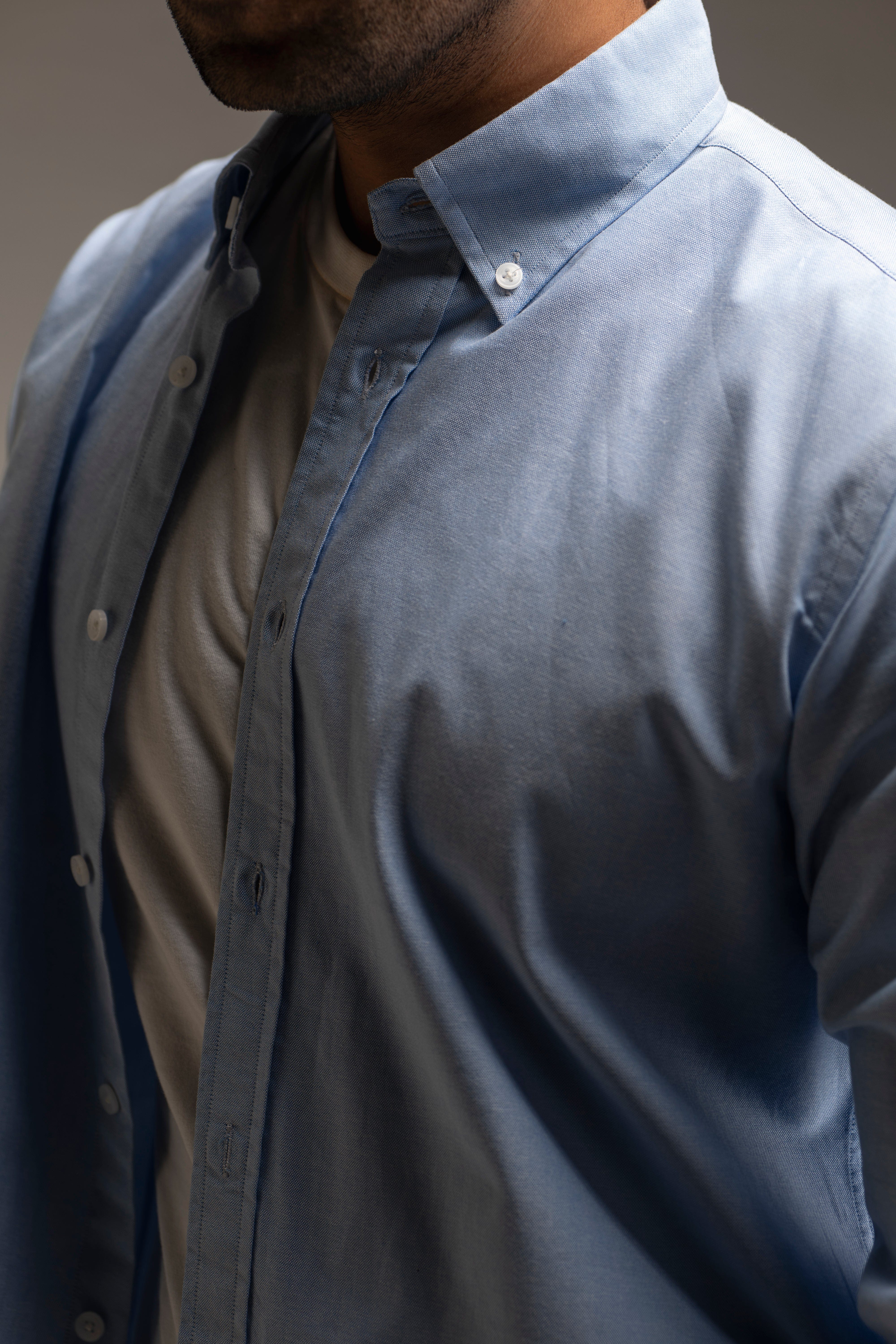 Cotton Oxford Dress Shirt