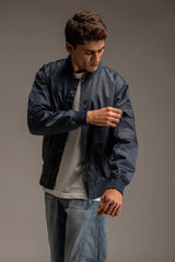 Nylon Bomber Jacket