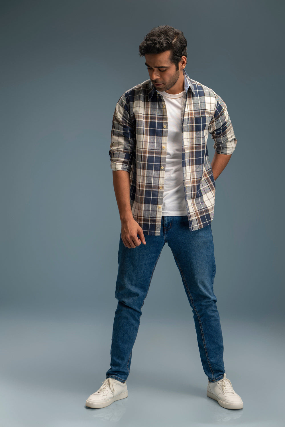 Yarn Dyed Cotton Shirt