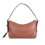 Classic Cow Leather Shoulder Bag