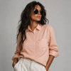 Heathered Linen loose Shirt