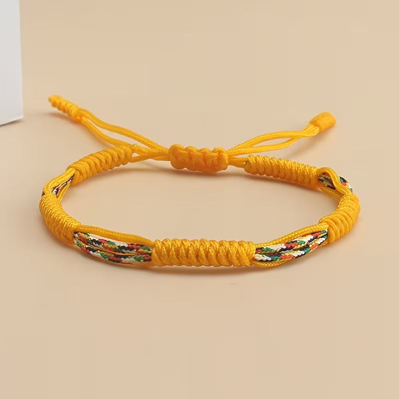 Adjustable 7-Knot Friendship Bracelet