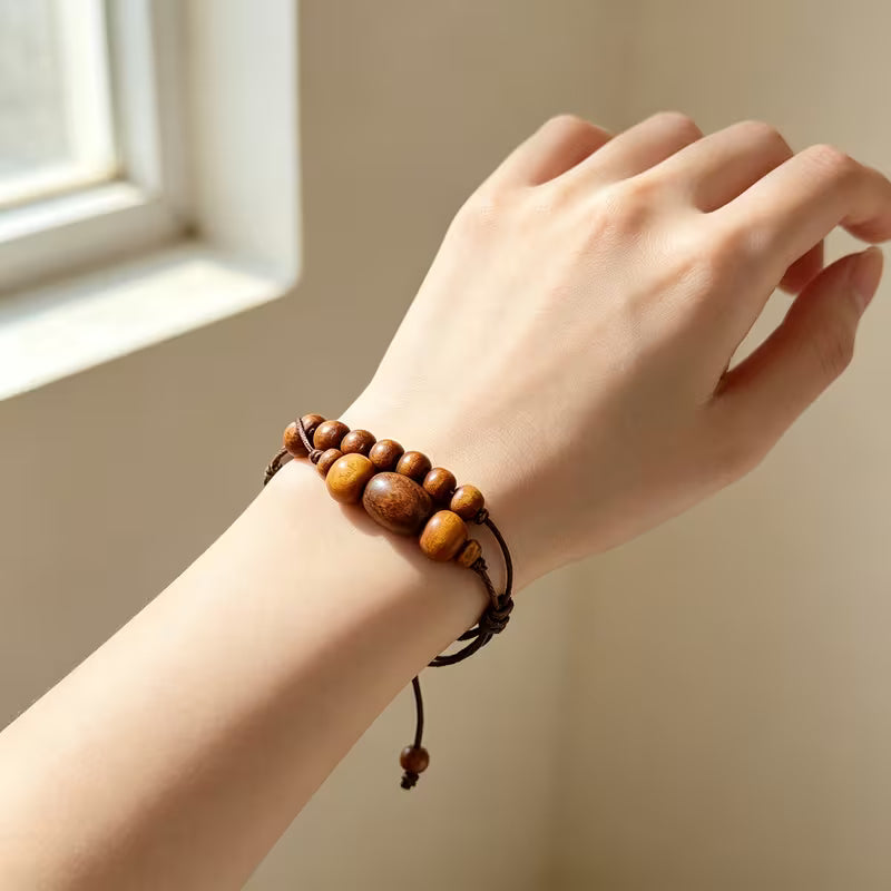 Retro Beaded Knot Bracelet