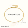 Elegant Stainless Steel Anklet for Women