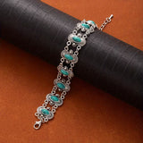 Vintage Bohemian Turquoise Bracelet