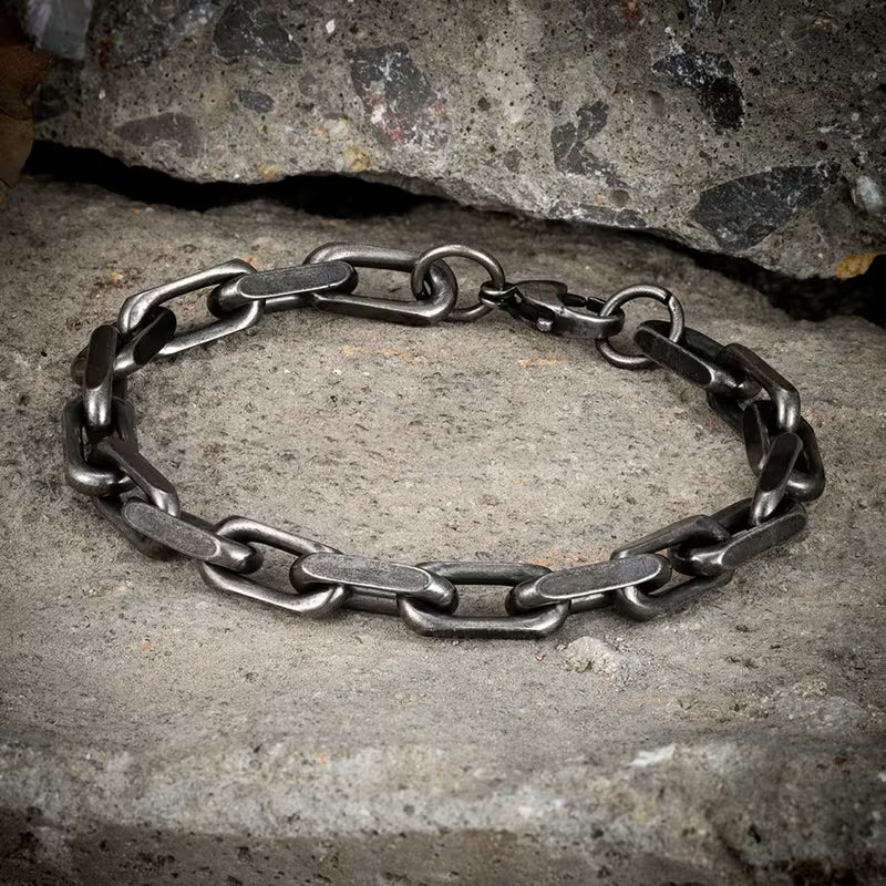 Menβs Punk Bicycle Chain Bracelet