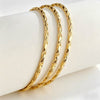 3pcs Stainless Steel Bracelet Set