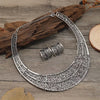 Vintage 3-Piece Choker & Earrings Set