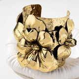 Floral Cuff Bracelet