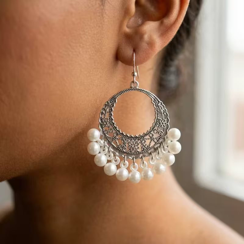 Vintage Boho Geometric Dangle Earrings
