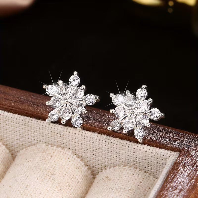 Snowflake Earrings for Women