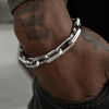 Heavy-Duty Stainless Steel Link Bracelet