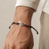 Vintage Bohemian Heart Leather Bracelet