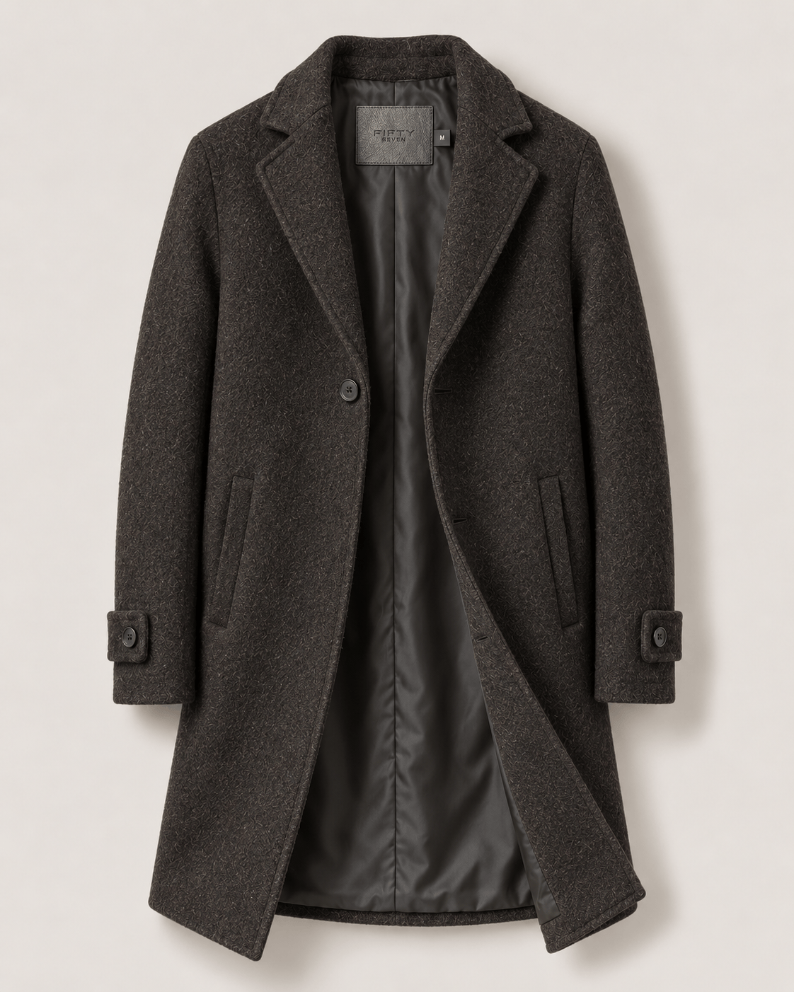 Organic Woolen Overcoat