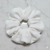 White Scrunchies