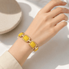 Pearlescent Ombre Bangle Bracelet