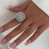 Fashion Minimalist Style Openwork Ring