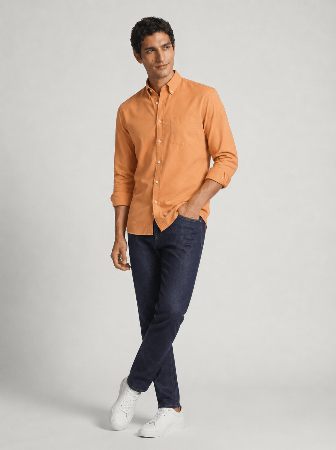Premium Twill Button Down Shirt