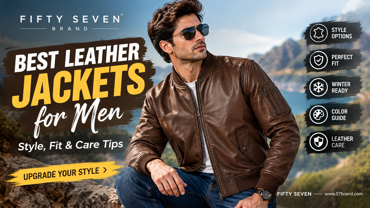 Leather jacket of supreme quality made in pakistan for all seasons