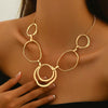 Hollow Circle Pendant Necklace