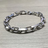 Heavy-Duty Stainless Steel Link Bracelet
