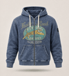 Vintage Flying Tiger Zip Hoodie
