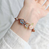 Deep Blue Secret Handwoven Bracelet